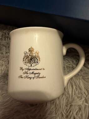 Gevalia Kaffe By Appointment to His Majesty The King of Sweden Coffee Mug